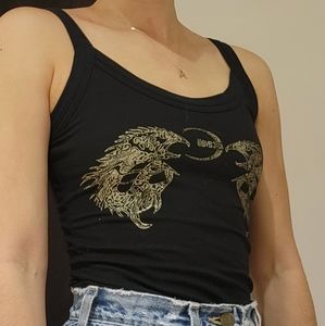 Roberto Cavalli Graphic Tank